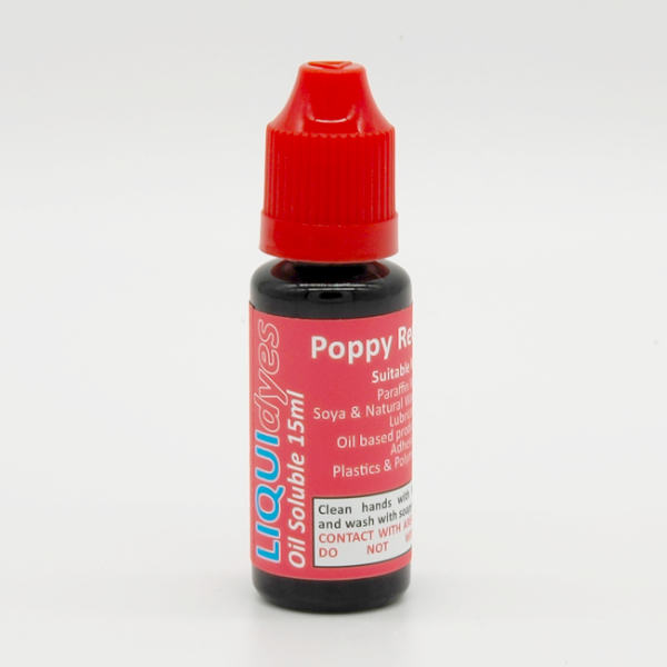 Poppy Red - LIQUIDyes Candle Dye 
