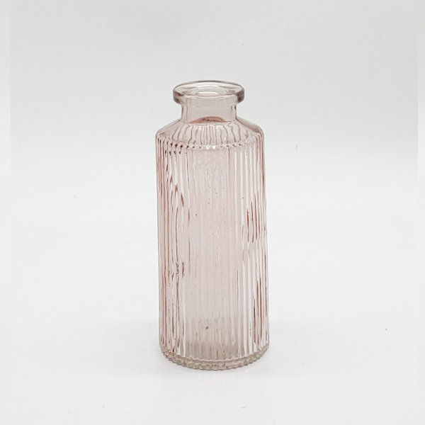 Light Pink Ribbed Diffuser Bottle