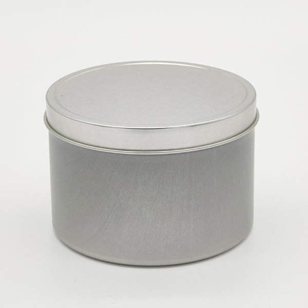 Large Seamless tin - Solid Lid